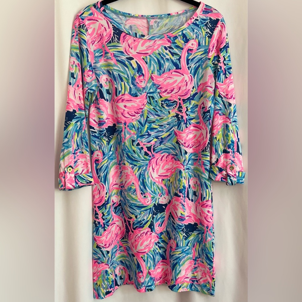 Lilly Pulitzer Linden Dress Flamenco Beach